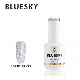 Ημιμόνιμο βερνίκι BLUESKY GEL POLISH 15ML Luxury Silver
